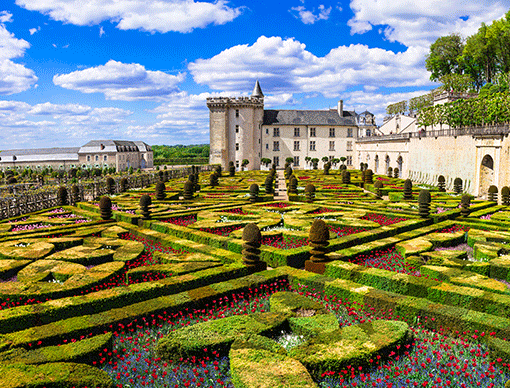 Castle and garden Castle and garden