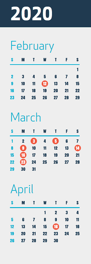 Hotel Forecast Calendar London