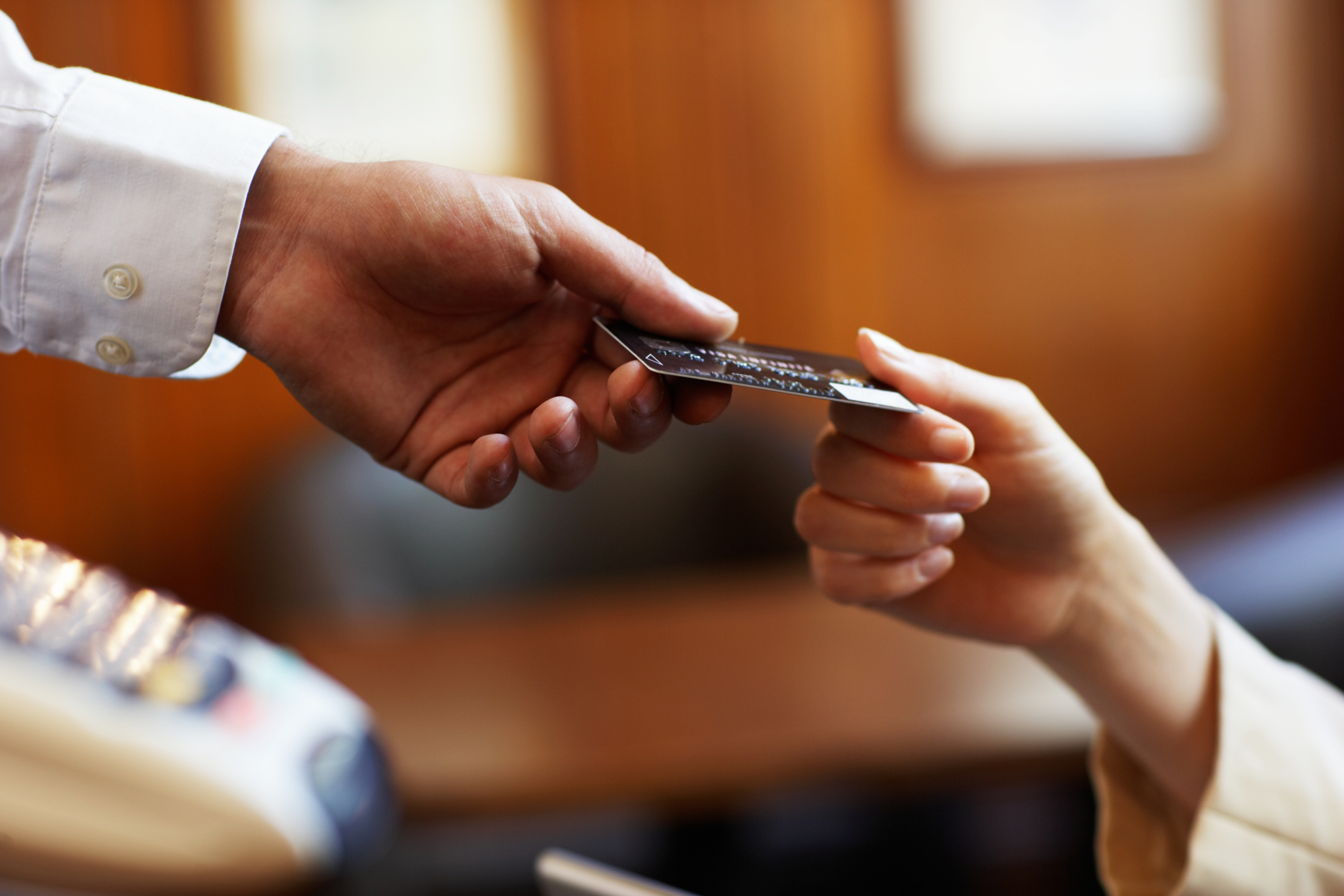Payments Handing Over Credit Card Payments Handing Over Credit Card